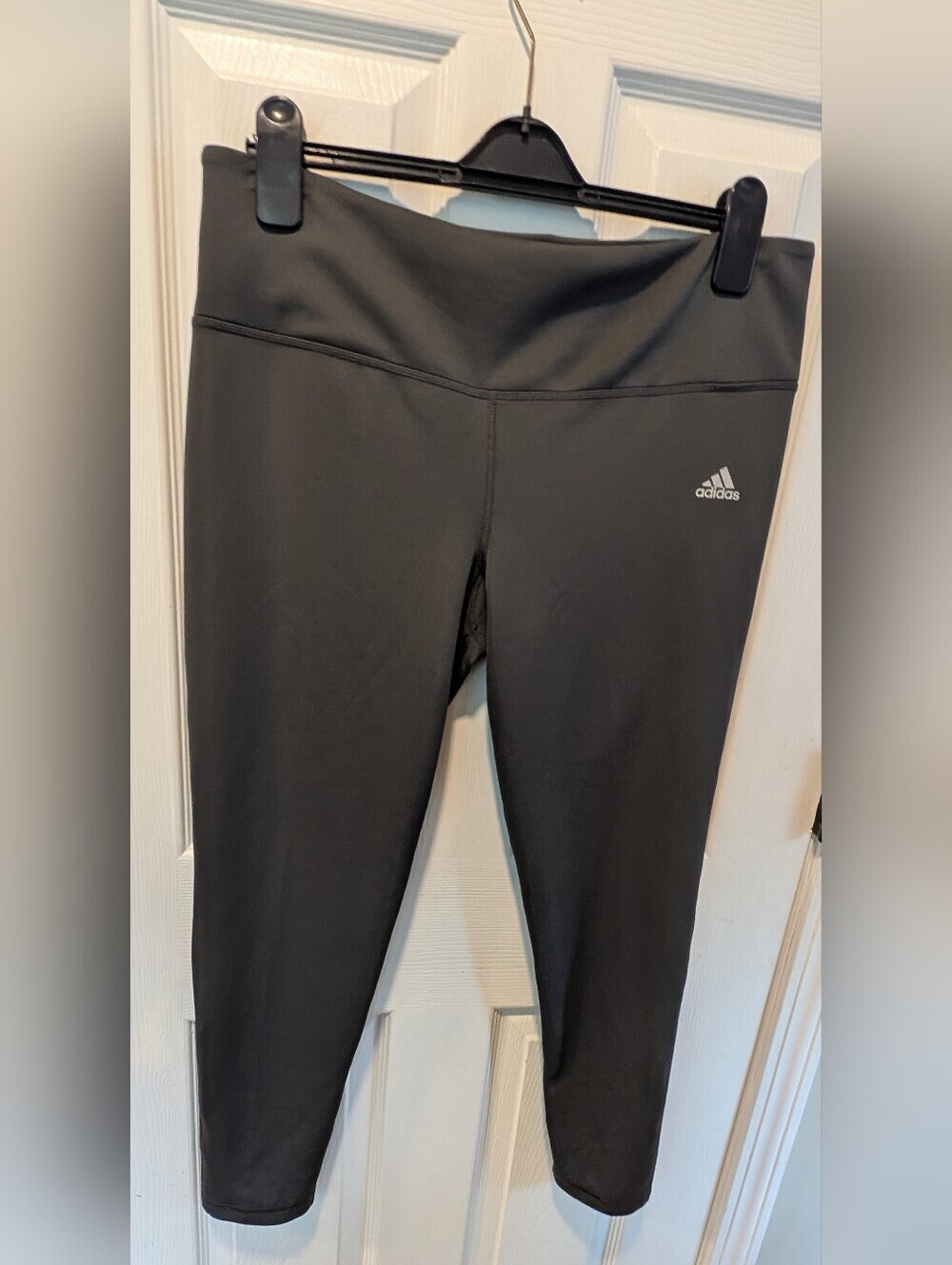 Adidas Climalite Performance Tights In Dark Grey Matte Leggings